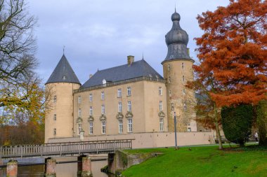 Alman Munesterland 'indeki gemen şatosu.