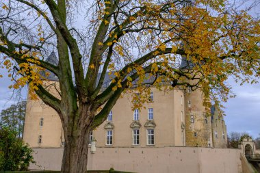 Alman Munesterland 'indeki gemen şatosu.