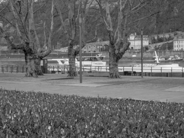 Ren nehrindeki Koblenz şehri.