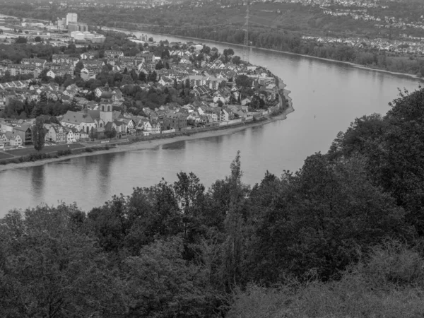 Die Stadt Koblenz Rhein — Stockfoto