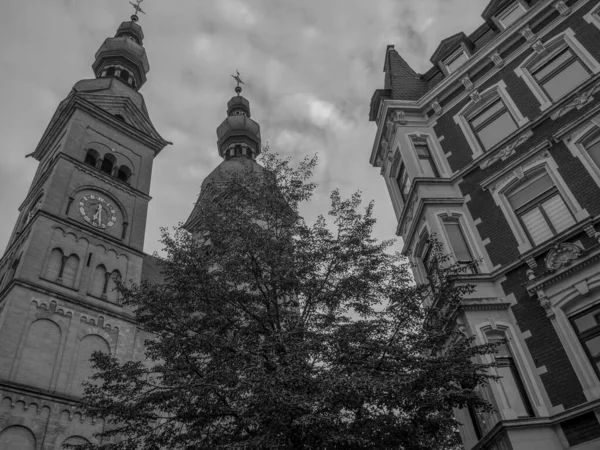 Cidade Koblenz Rio Reno — Fotografia de Stock