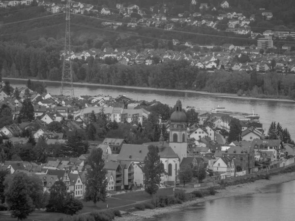 City Koblenz River Rhine — Stock Photo, Image