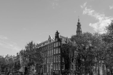 Hollanda 'daki Amsterdam şehri.
