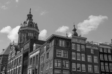 Hollanda 'daki Amsterdam şehri.