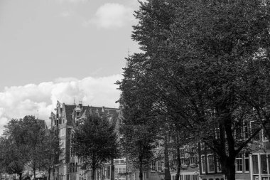 Hollanda 'daki Amsterdam şehri.