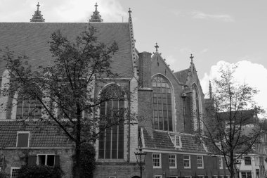 Hollanda 'daki Amsterdam şehri.