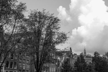 Hollanda 'daki Amsterdam şehri.