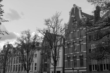 Hollanda 'daki Amsterdam şehri.