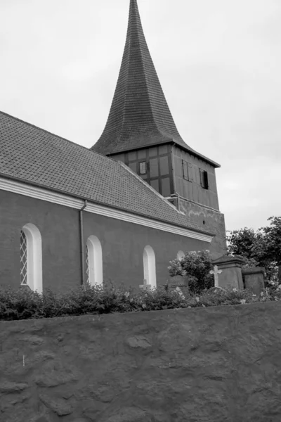 Pequena Cidade Svaneke Ilha Bornholm — Fotografia de Stock