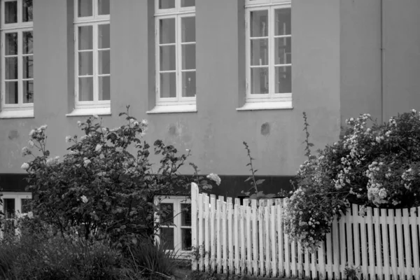 Piccola Città Svaneke Sull Isola Bornholm — Foto Stock