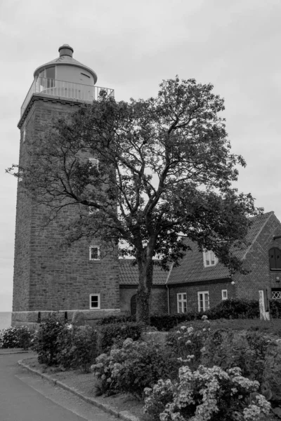 Die Kleine Stadt Svaneke Auf Der Insel Bornholm — Stockfoto