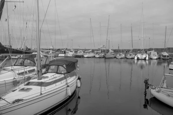 Die Kleine Stadt Svaneke Auf Der Insel Bornholm — Stockfoto