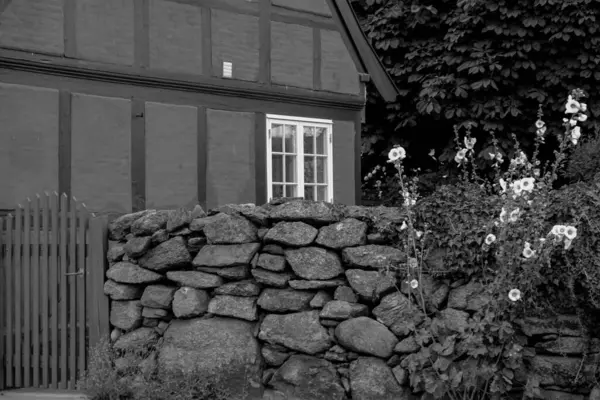 Pequena Cidade Svaneke Ilha Bornholm — Fotografia de Stock