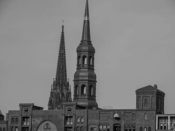 Die Stadt Hamburg Deutschland — Stockfoto