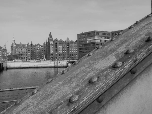 Stad Hamburg Duitsland — Stockfoto