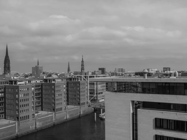 Stad Hamburg Duitsland — Stockfoto