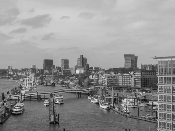 Stad Hamburg Duitsland — Stockfoto