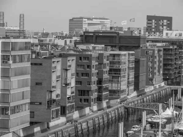 Stad Hamburg Duitsland — Stockfoto