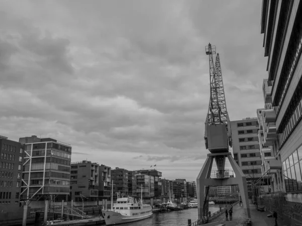 Stad Hamburg Duitsland — Stockfoto