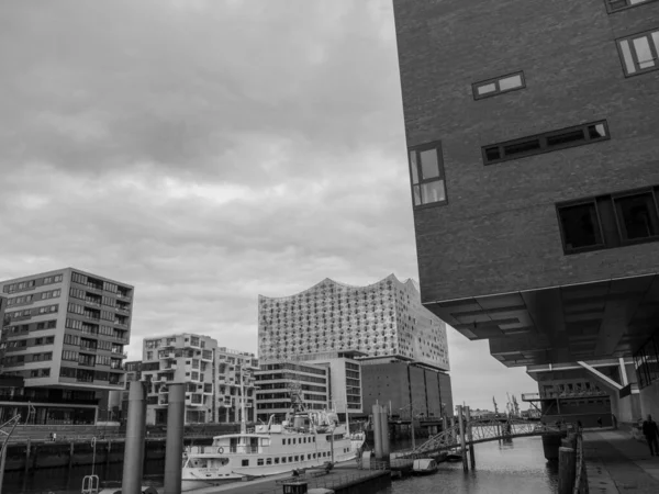 Stad Hamburg Duitsland — Stockfoto