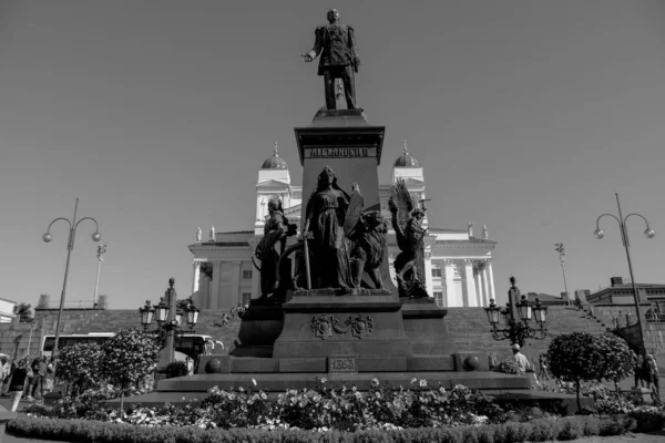 Město Helsinky Finsku — Stock fotografie