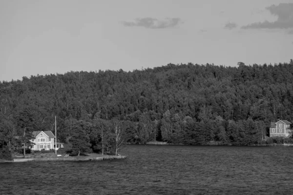 Město Stockholm Švédsku Pobaltské Moře — Stock fotografie