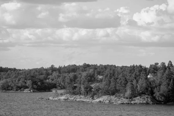 Město Stockholm Švédsku Pobaltské Moře — Stock fotografie