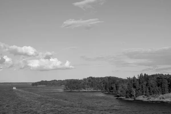 Місто Стокгольм Швеції Морське Дно — стокове фото