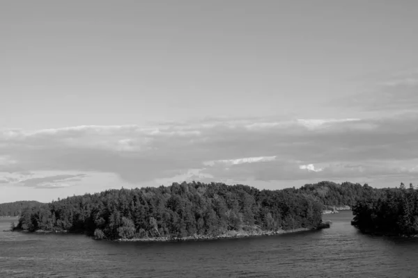 Stad Stockholm Zweden Baltische Zee — Stockfoto