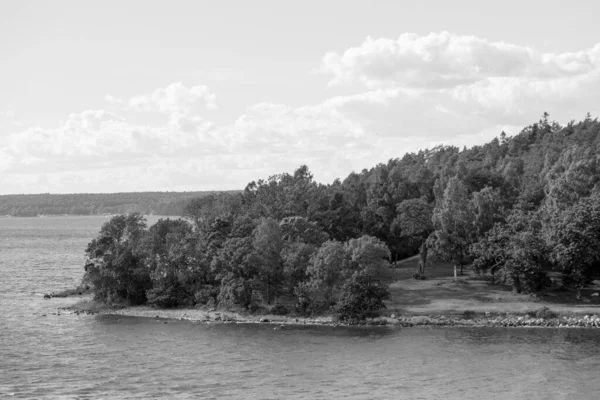 Město Stockholm Švédsku Pobaltské Moře — Stock fotografie