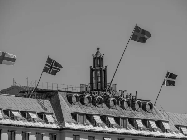 Stockholms Stad Sverige Och Det Baltiska Havet — Stockfoto