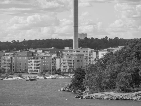 Ville Stockholm Suède Mer Baltique — Photo