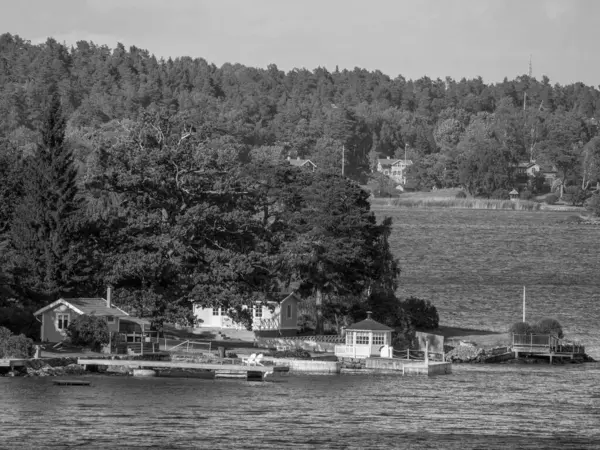 Sveç Teki Stockholm Şehri Baltık Denizi — Stok fotoğraf