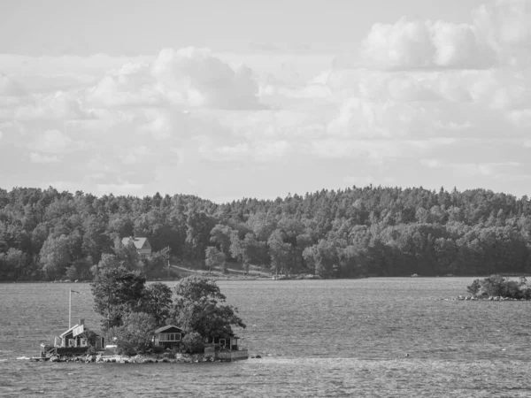 Stad Stockholm Zweden Baltische Zee — Stockfoto