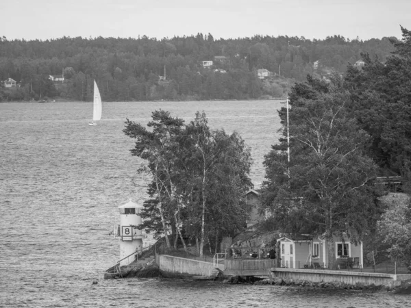 Город Стокгольм Швеции Балтийское Море — стоковое фото