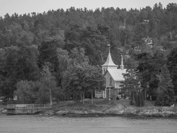 Stockholm Városa Svédországban Baltikum Tenger — Stock Fotó