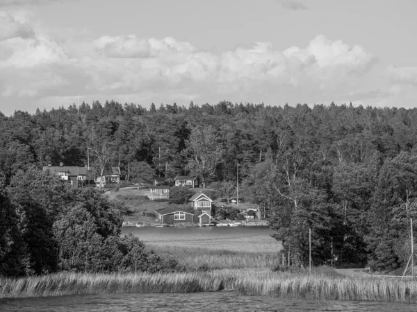 Stockholm Városa Svédországban Baltikum Tenger — Stock Fotó