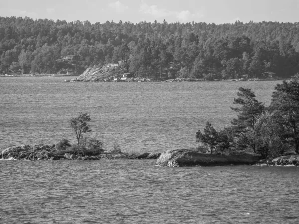 Stockholm Városa Svédországban Baltikum Tenger — Stock Fotó