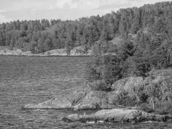 Sveç Teki Stockholm Şehri Baltık Denizi — Stok fotoğraf