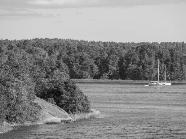 Stad Stockholm Zweden Baltische Zee — Stockfoto