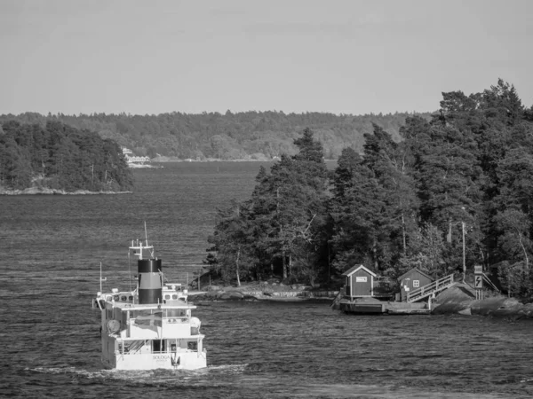 Die Stadt Stockholm Schweden Und Die Ostsee — Stockfoto