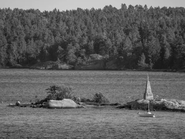 Stockholms Stad Sverige Och Det Baltiska Havet — Stockfoto