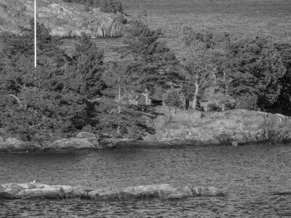 Stockholms Stad Sverige Och Det Baltiska Havet — Stockfoto