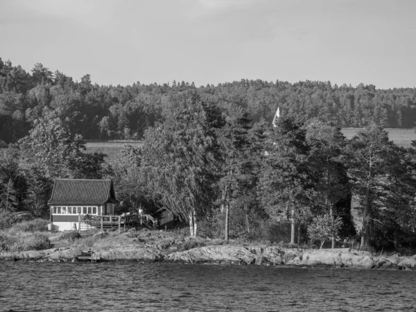 スウェーデンのストックホルム市とバルト海は — ストック写真