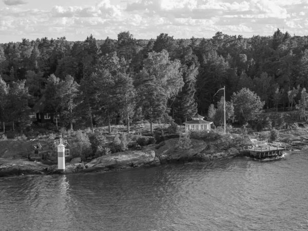 Stockholms Stad Sverige Och Det Baltiska Havet — Stockfoto