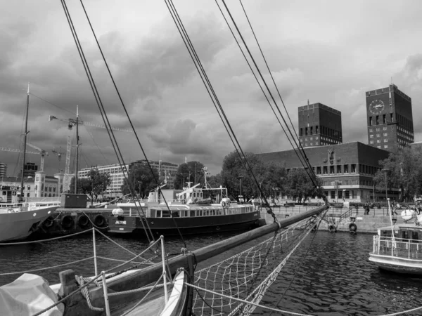 Cidade Oslo Noruega — Fotografia de Stock