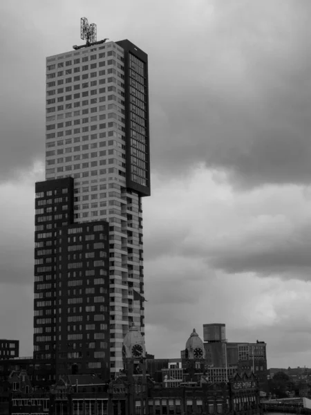 Město Rotterdam Nizozemsku — Stock fotografie