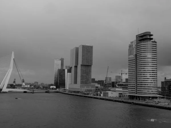 Staden Rotterdam Nederländerna — Stockfoto