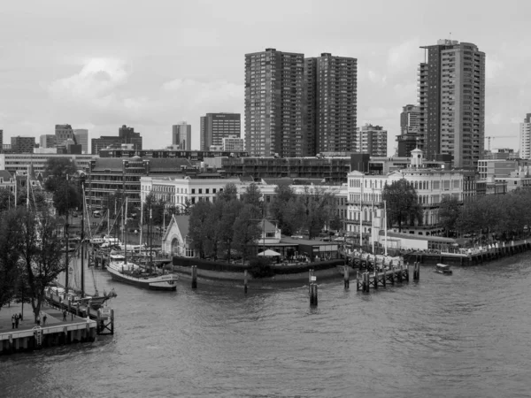 Město Rotterdam Nizozemsku — Stock fotografie