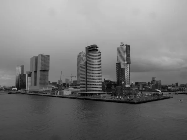 Město Rotterdam Nizozemsku — Stock fotografie
